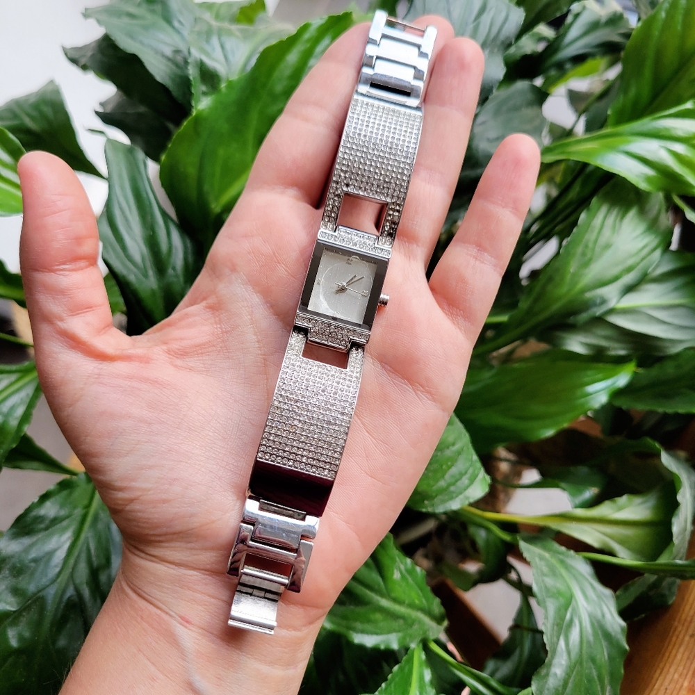 Classic Silver Diamond Watch - Picture 2 of 8